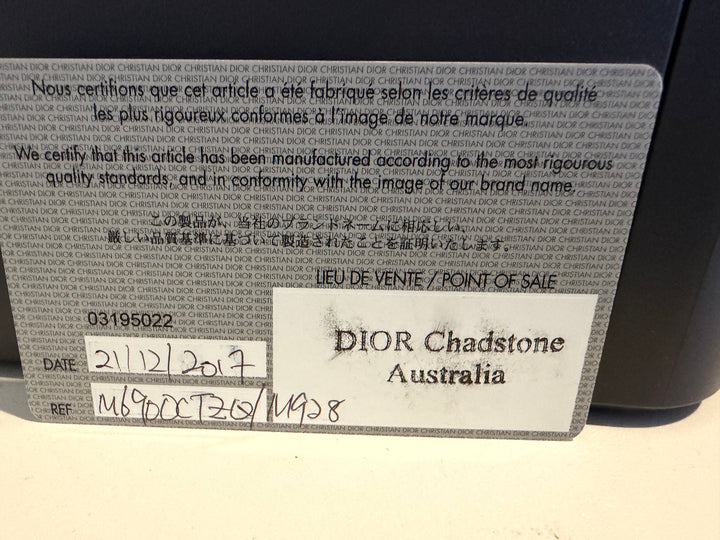 Dior Oblique Toile à rabat Sac porté croisé