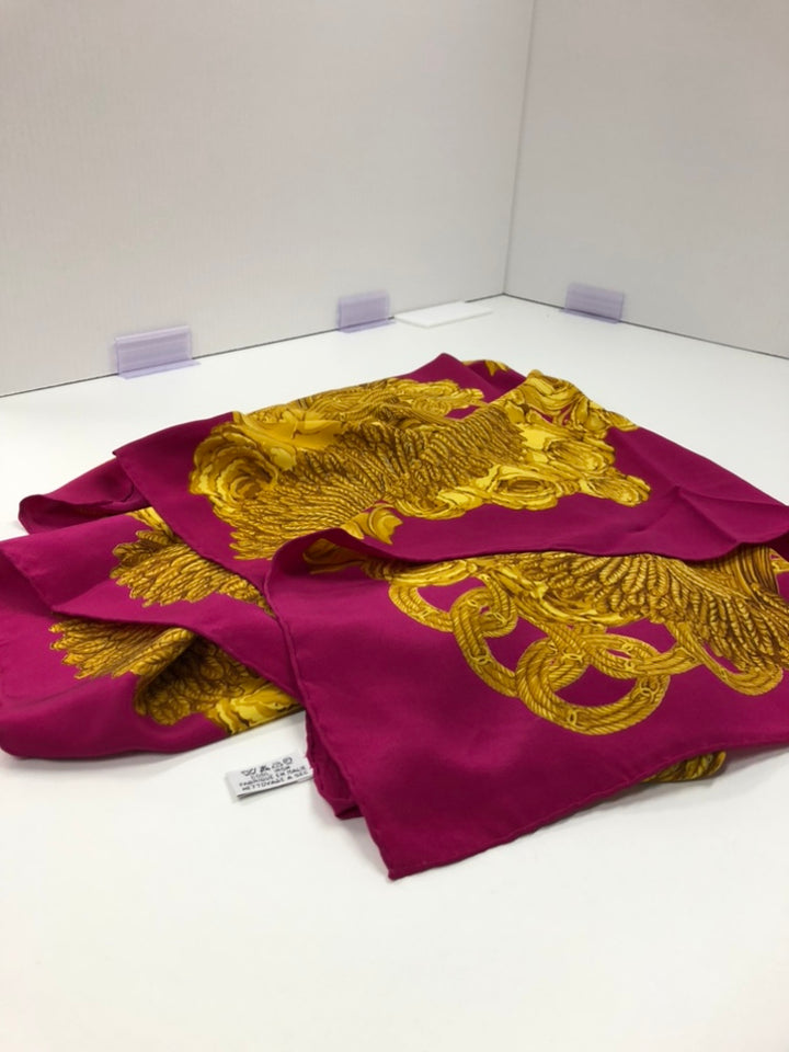 Chanel Ornate Print Soie Foulard