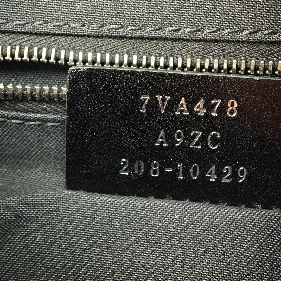 Fendi Large Zucca embossé Cuir Convertible Sac ceintureuette