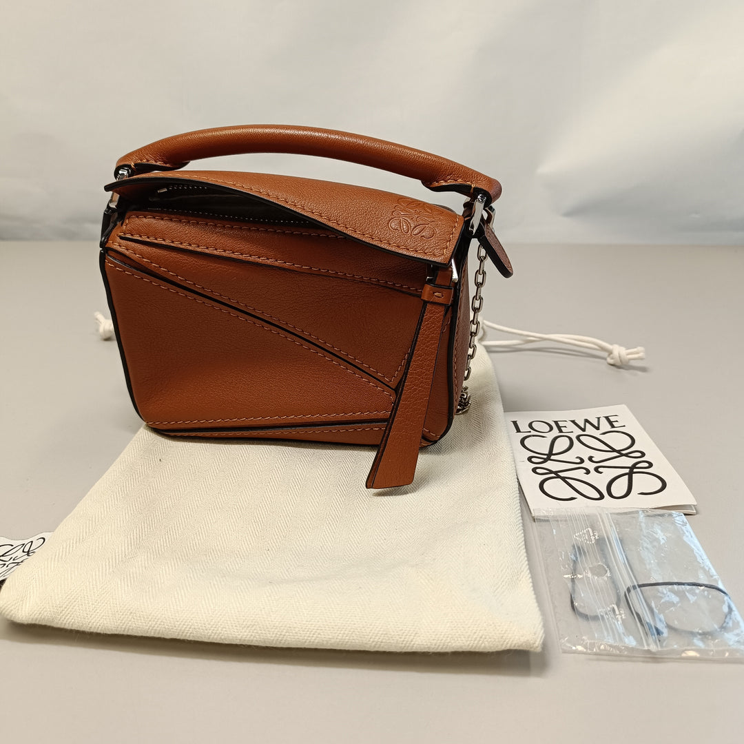 LOEWE Nano Cuir de veau Puzzle Sac