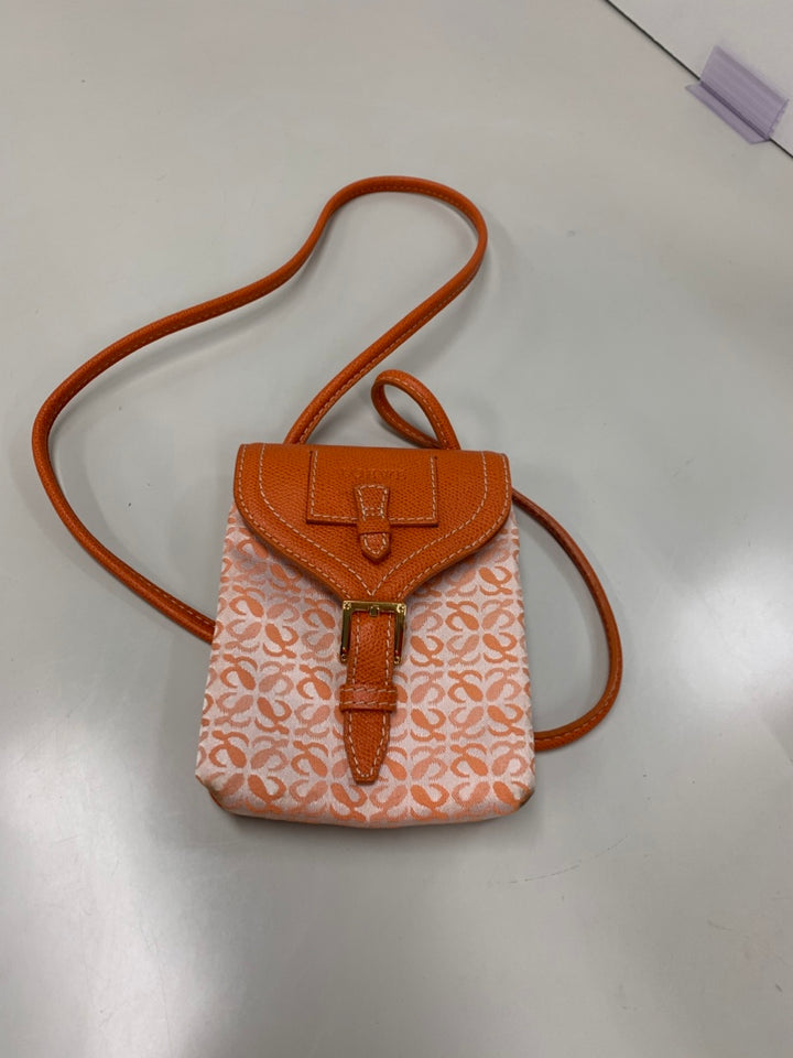 LOEWE Mini Anagram Toile Sac porté croisé