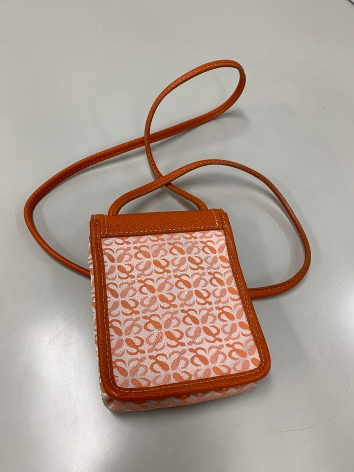 LOEWE Mini Anagram Toile Sac porté croisé