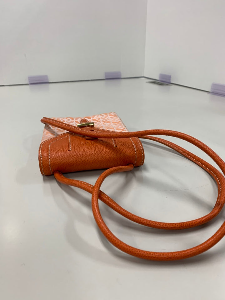 LOEWE Mini Anagram Toile Sac porté croisé