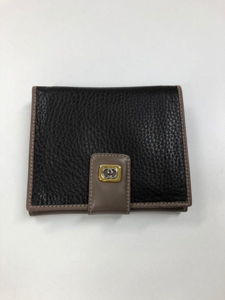 Gucci Bicolor Cuir de veau Interlocking G Small Portefeuille