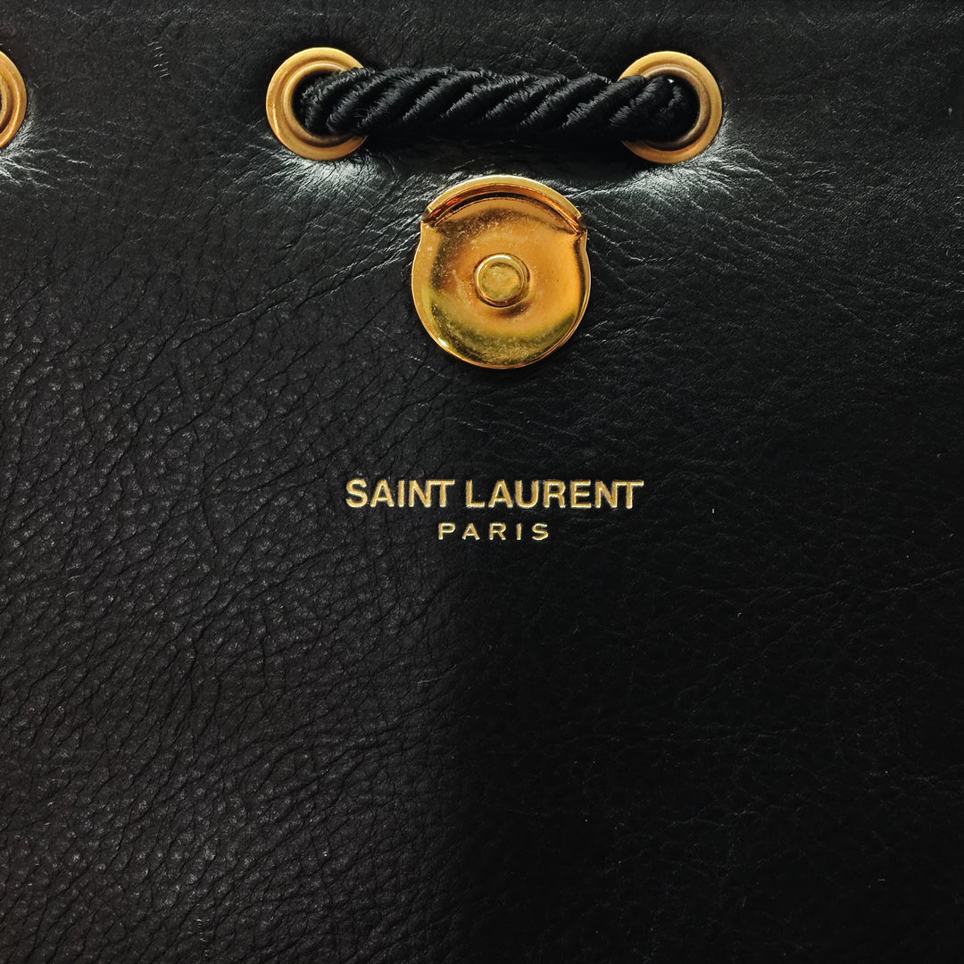 Saint Laurent Medium Daim Rope Stitch Kate Sac porté croisé