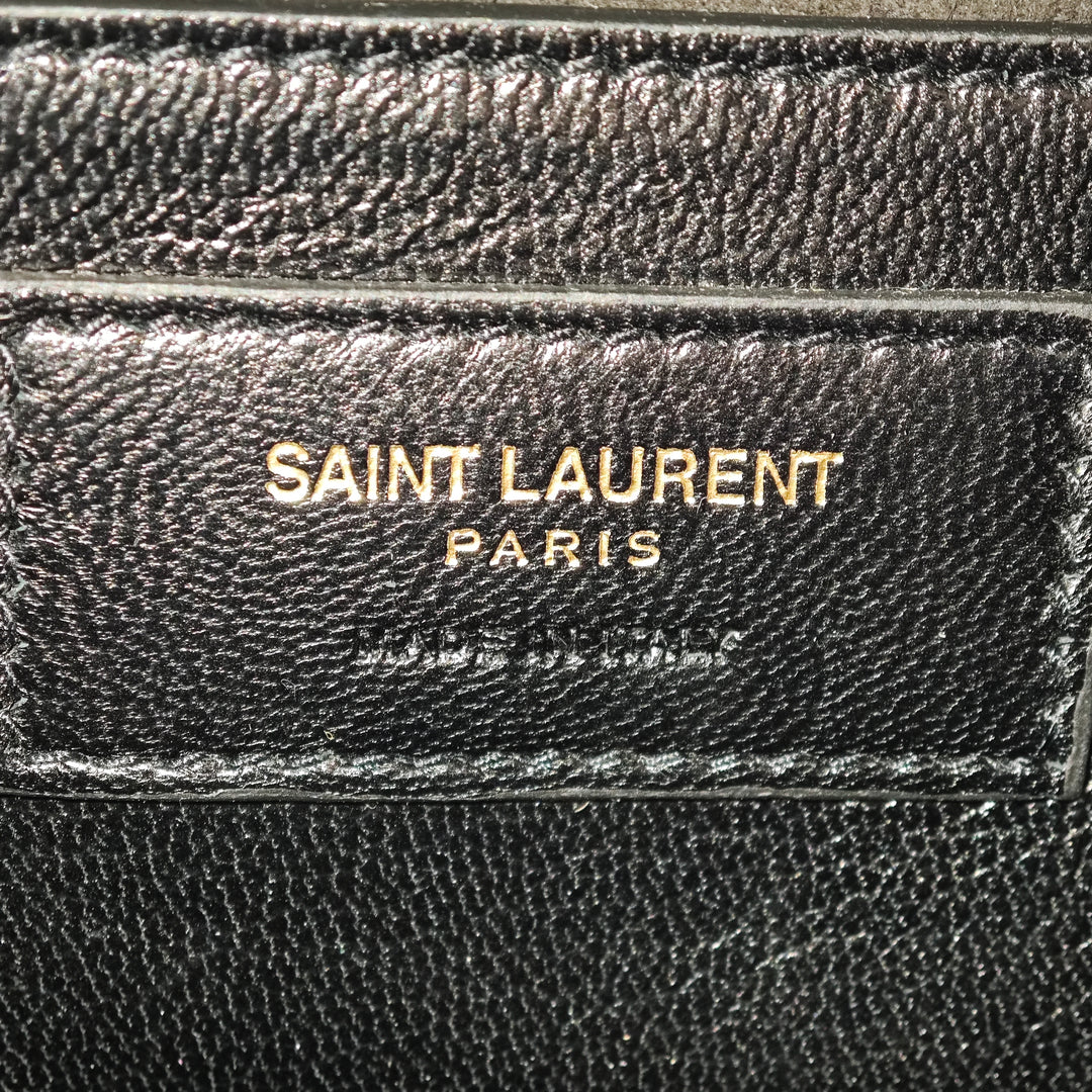 Saint Laurent Medium Daim Rope Stitch Kate Sac porté croisé