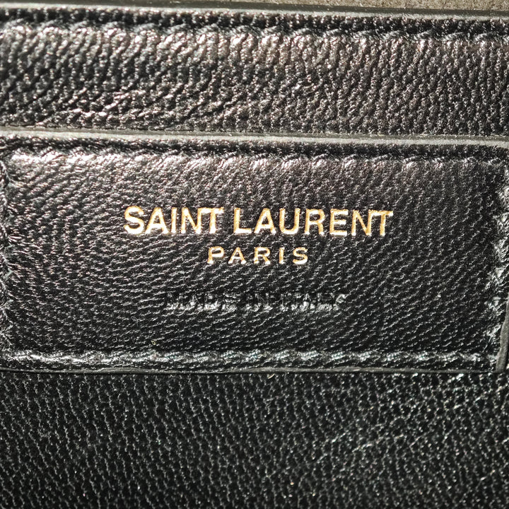 Saint Laurent Medium Daim Rope Stitch Kate Sac porté croisé