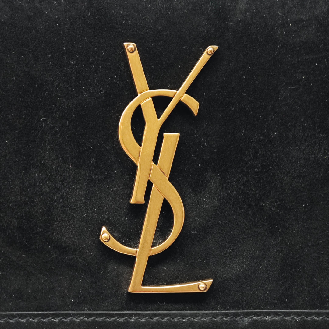 Saint Laurent Medium Daim Rope Stitch Kate Sac porté croisé