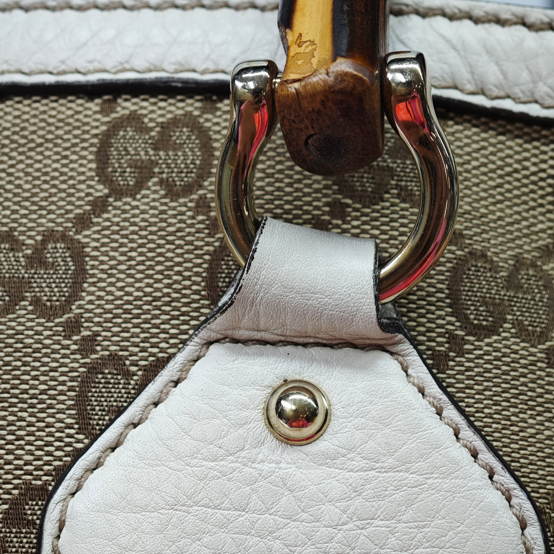 Gucci GG Toile Bamboo Diana Cabas