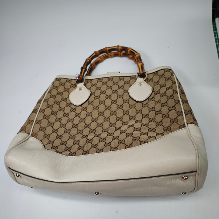 Gucci GG Toile Bamboo Diana Cabas
