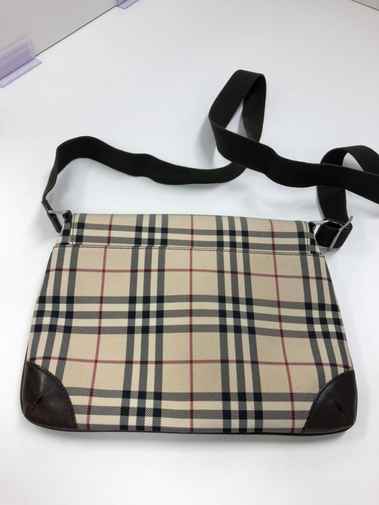 Burberry House Check Toile à rabat Sac porté croisé