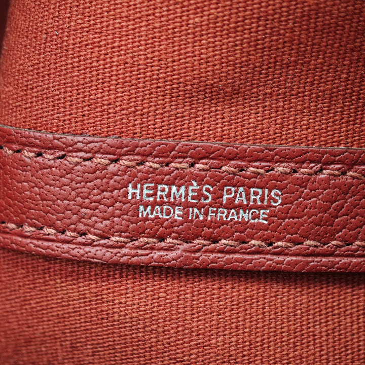 Hermès Toile et Negonda Garden Party Zip