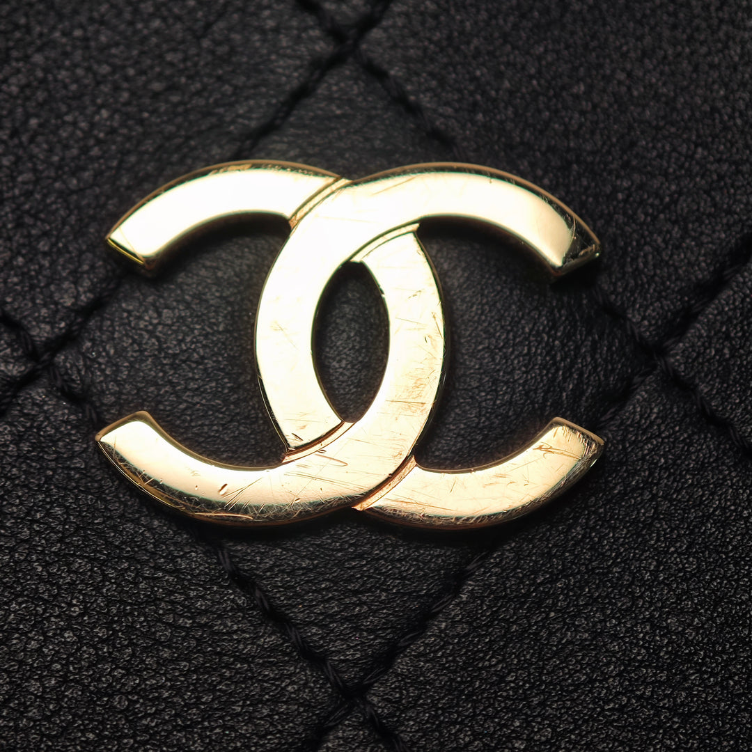 Chanel Cuir de veau Surpiqué Cup Of Tea Vanity