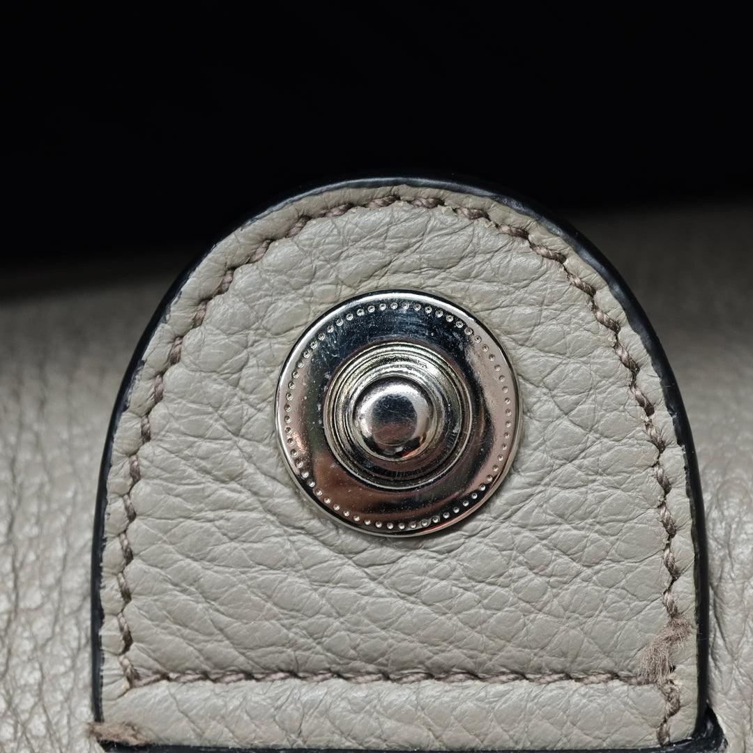 Prada Vitello Daino Side Zip Convertible Cabas