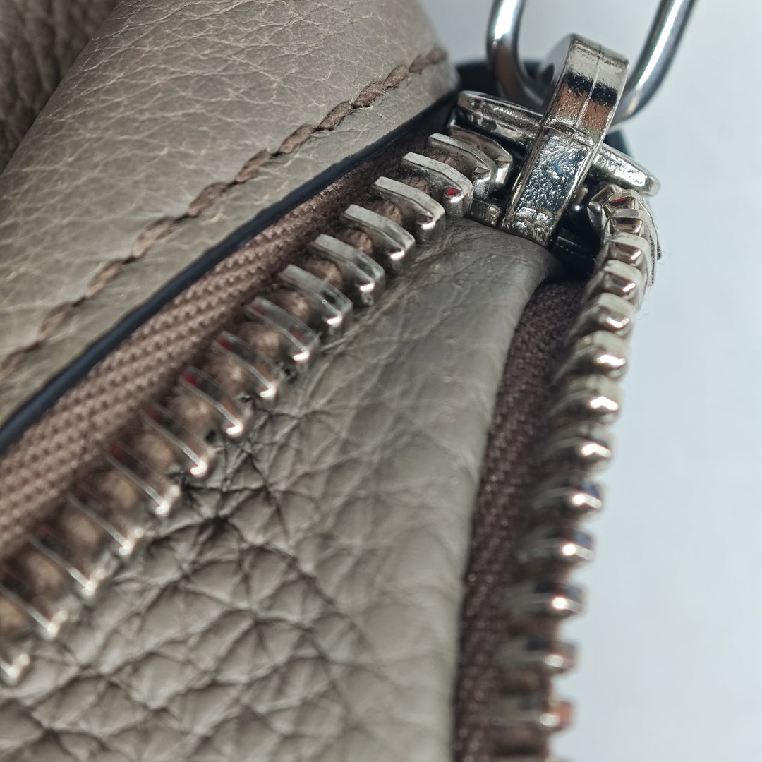 Prada Vitello Daino Side Zip Convertible Cabas