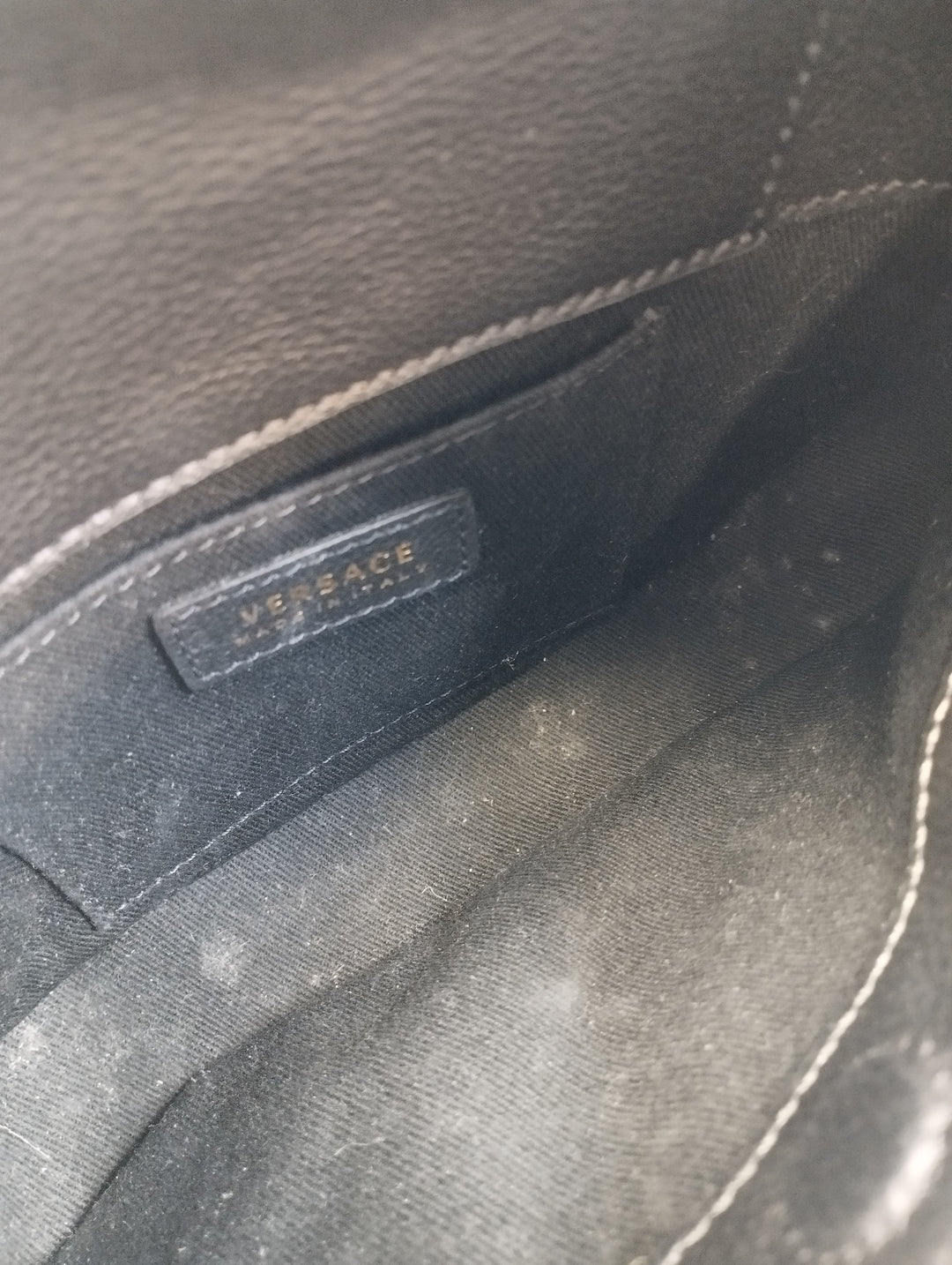 Versace Cuir La Medusa Sac bandoulière