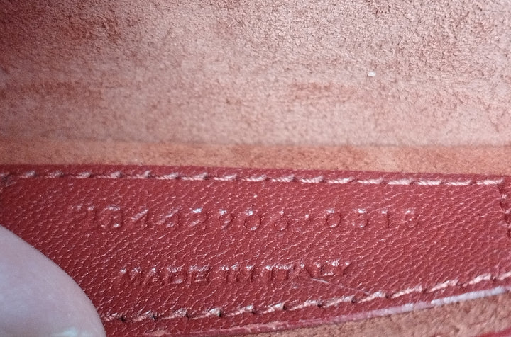 Saint Laurent Medium Croc embossé Cuir Monogram Sunset Sac porté croisé