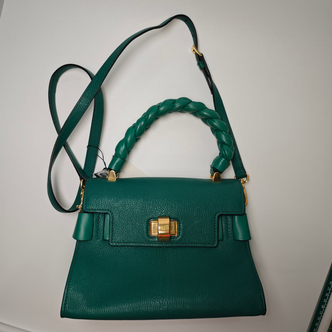 Miu Miu Mini Cuir de chèvre Madras Click sac à anse supérieure