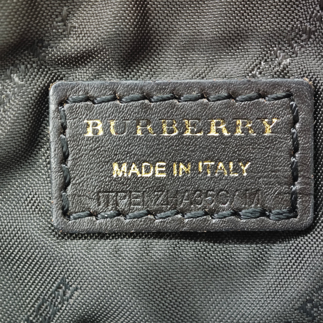 Burberry Haymarket Check Coated Toile Adeline Fold over Pochette