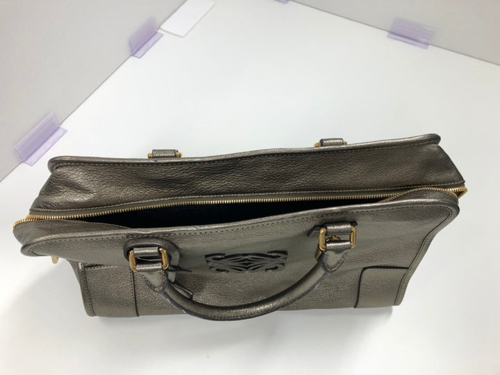 LOEWE Metallic Cuir de chèvre Amazona 36