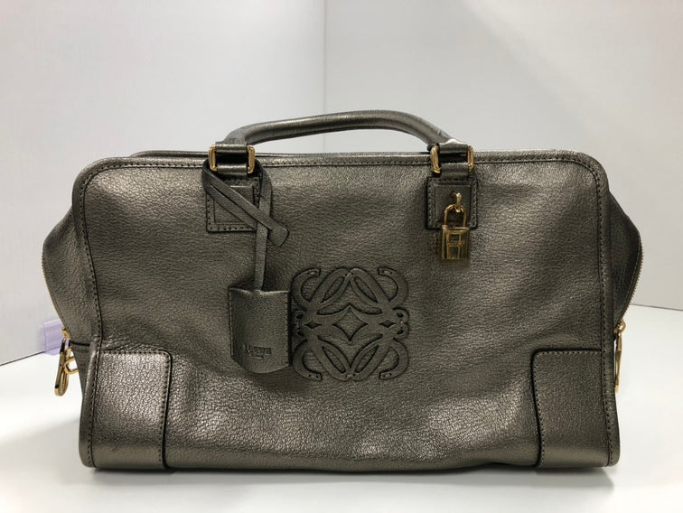 LOEWE Metallic Cuir de chèvre Amazona 36