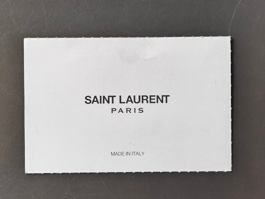 Saint Laurent Mini Croc embossé Cuir Blogger Sac caméra