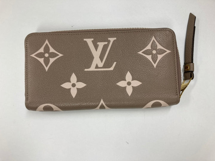 Louis Vuitton Bicolor Monogram Empreinte Giant Zippy Portefeuille