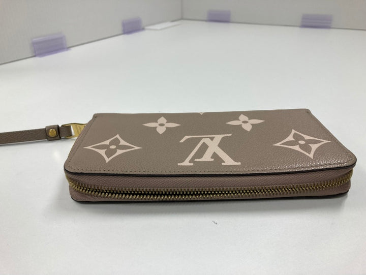Louis Vuitton Bicolor Monogram Empreinte Giant Zippy Portefeuille