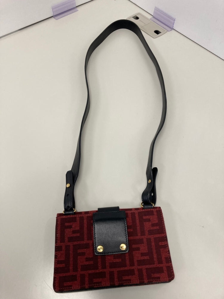 Fendi Zucca Toile Convertible Baguette Pochette