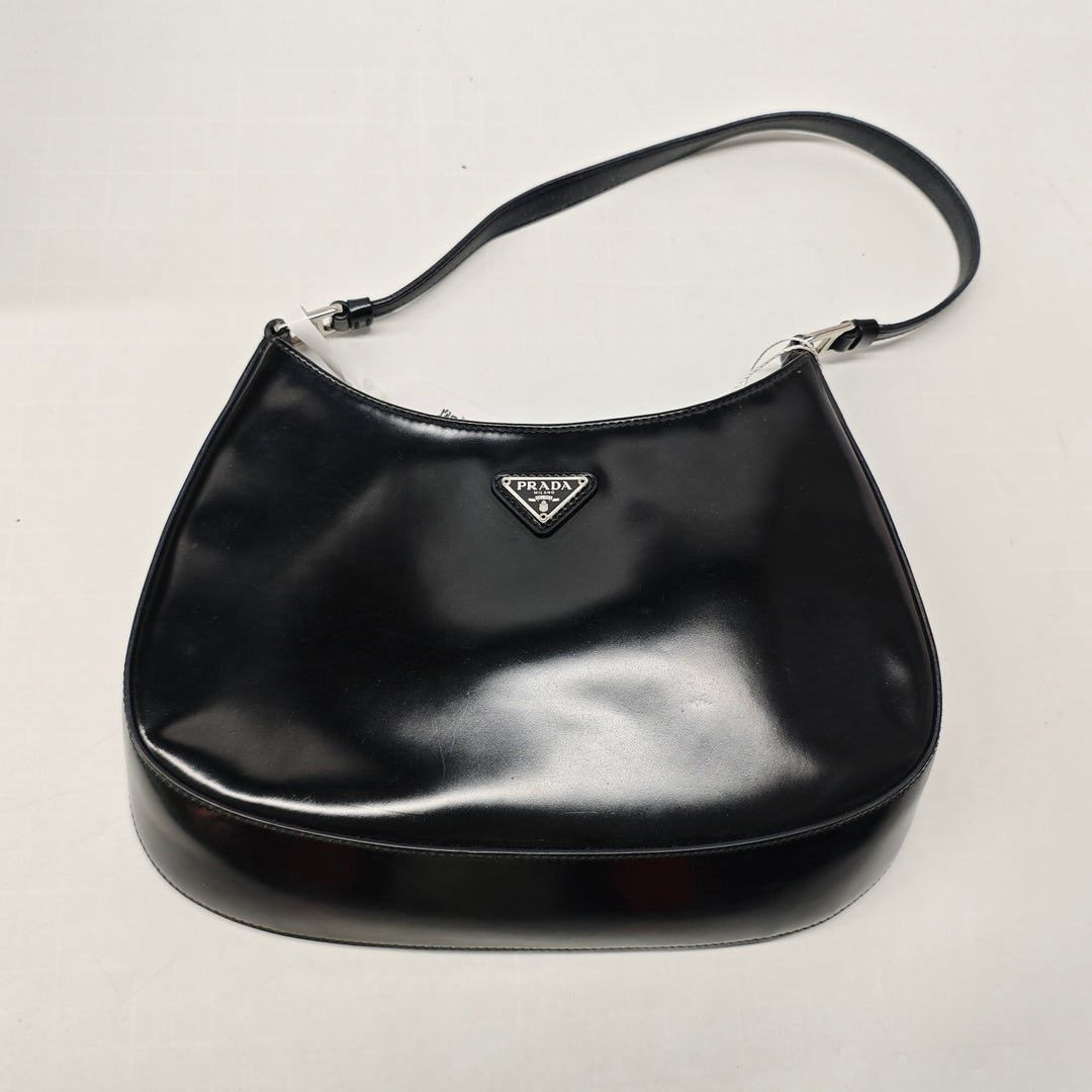 Prada Spazzolato Cuir Cleo Sac bandoulière