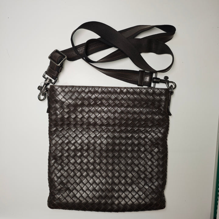 Bottega Veneta Nappa Intrecciato VN Sac porté croisé