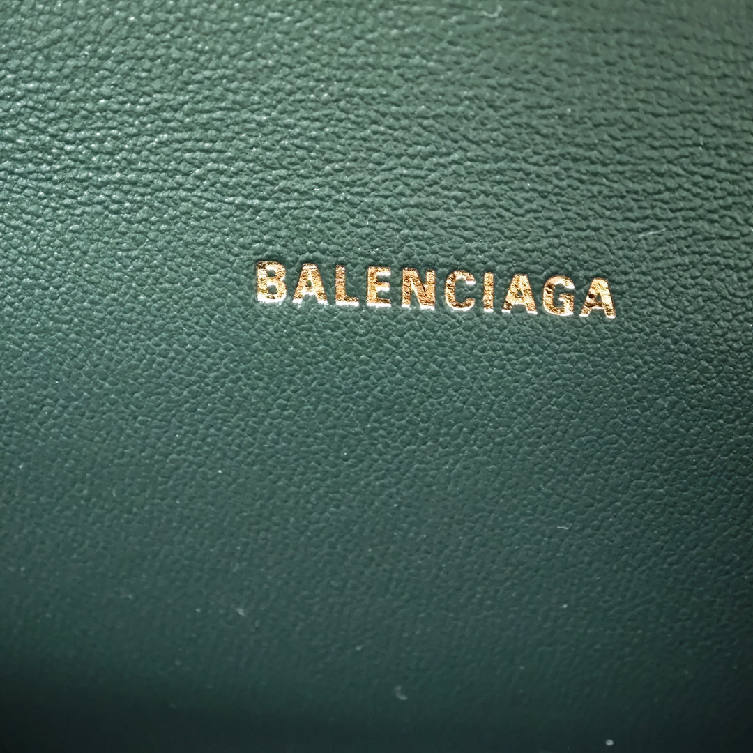 Balenciaga Satin Hourglass sac à anse supérieure XS
