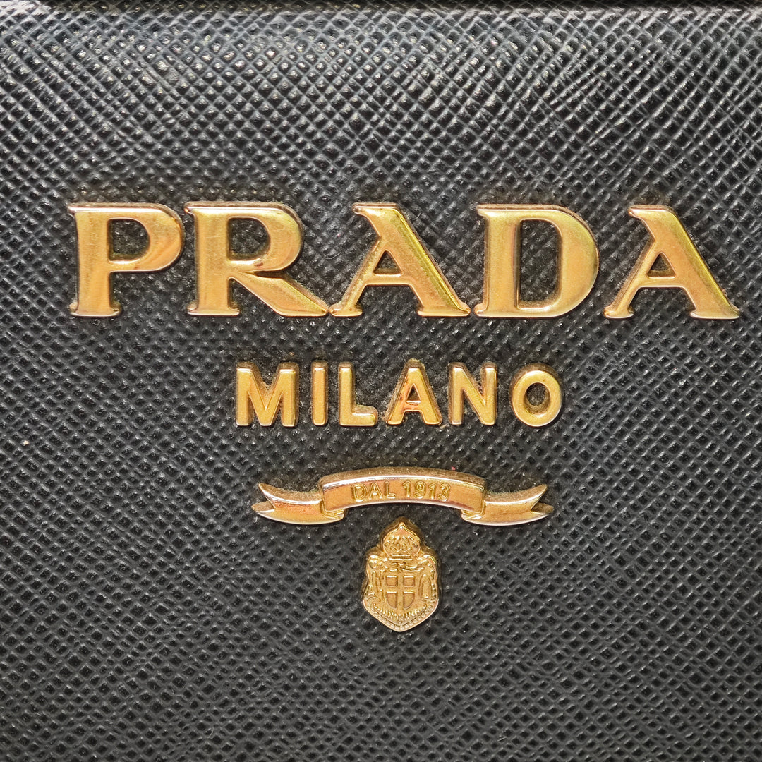 Prada Saffiano et City Veau Light Frame Sac porté croisé