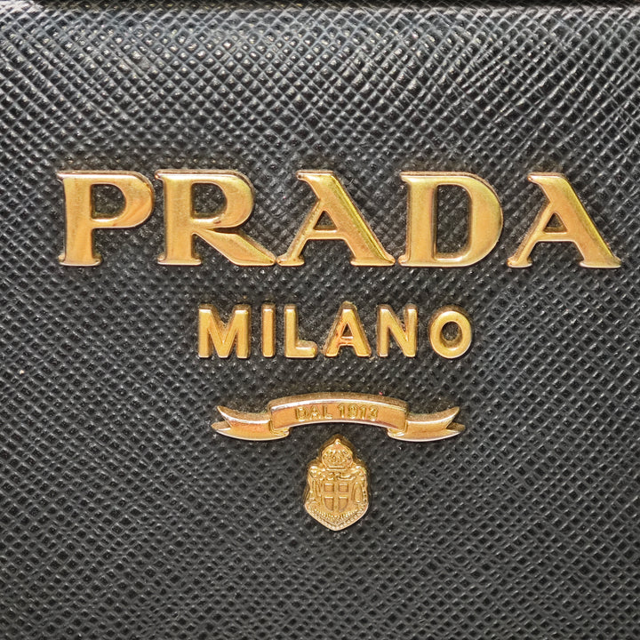 Prada Saffiano et City Veau Light Frame Sac porté croisé