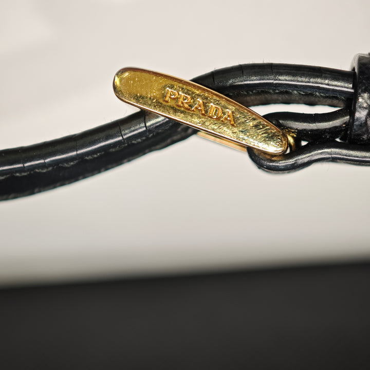 Prada Saffiano et City Veau Light Frame Sac porté croisé