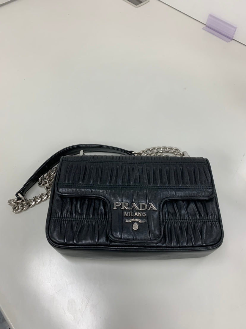 Prada Nappa Gaufre Chain à rabat