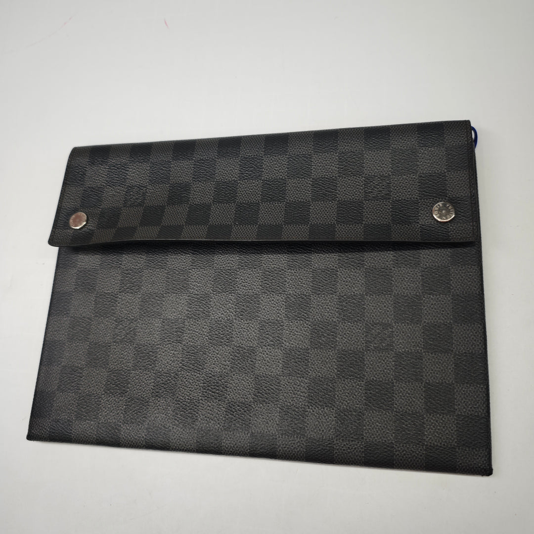 Louis Vuitton Damier Graphite Alpha Triple Pochette