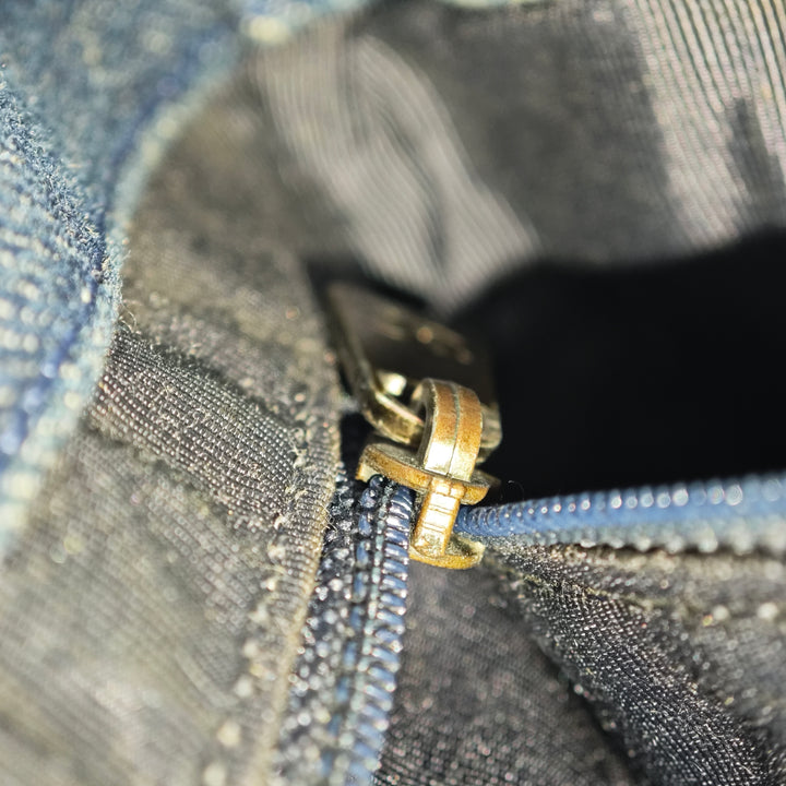 Chanel CC Jean et Cuir Cabas