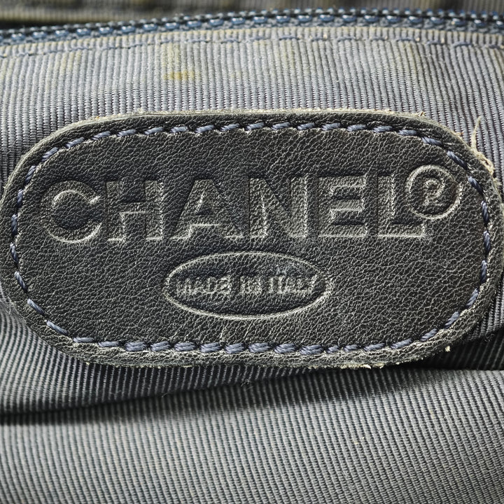 Chanel CC Jean et Cuir Cabas
