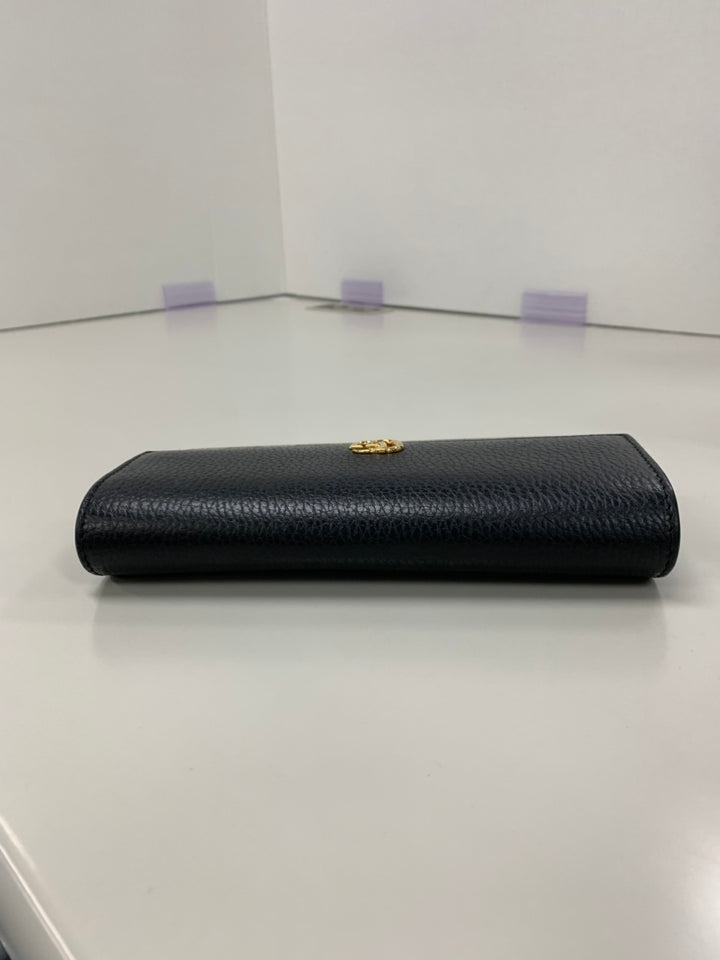 Gucci Bicolor GG Marmont GG Supreme Continental Portefeuille