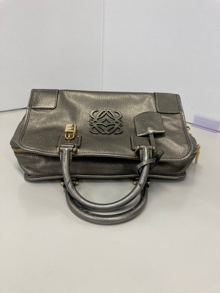 LOEWE Metallic Cuir de chèvre Amazona 28