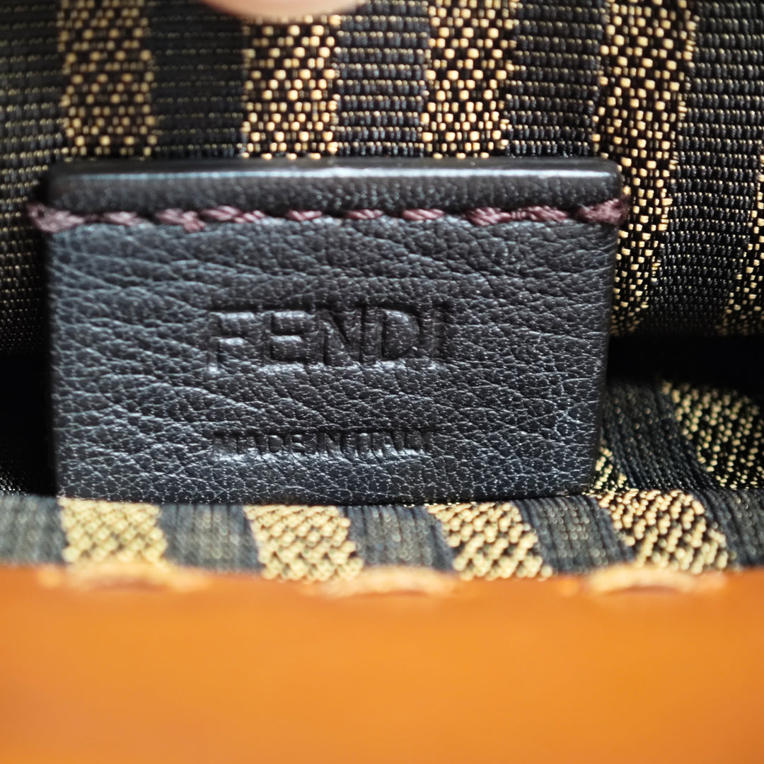 Fendi Mini Cuir Sunshine Shopper Cabas