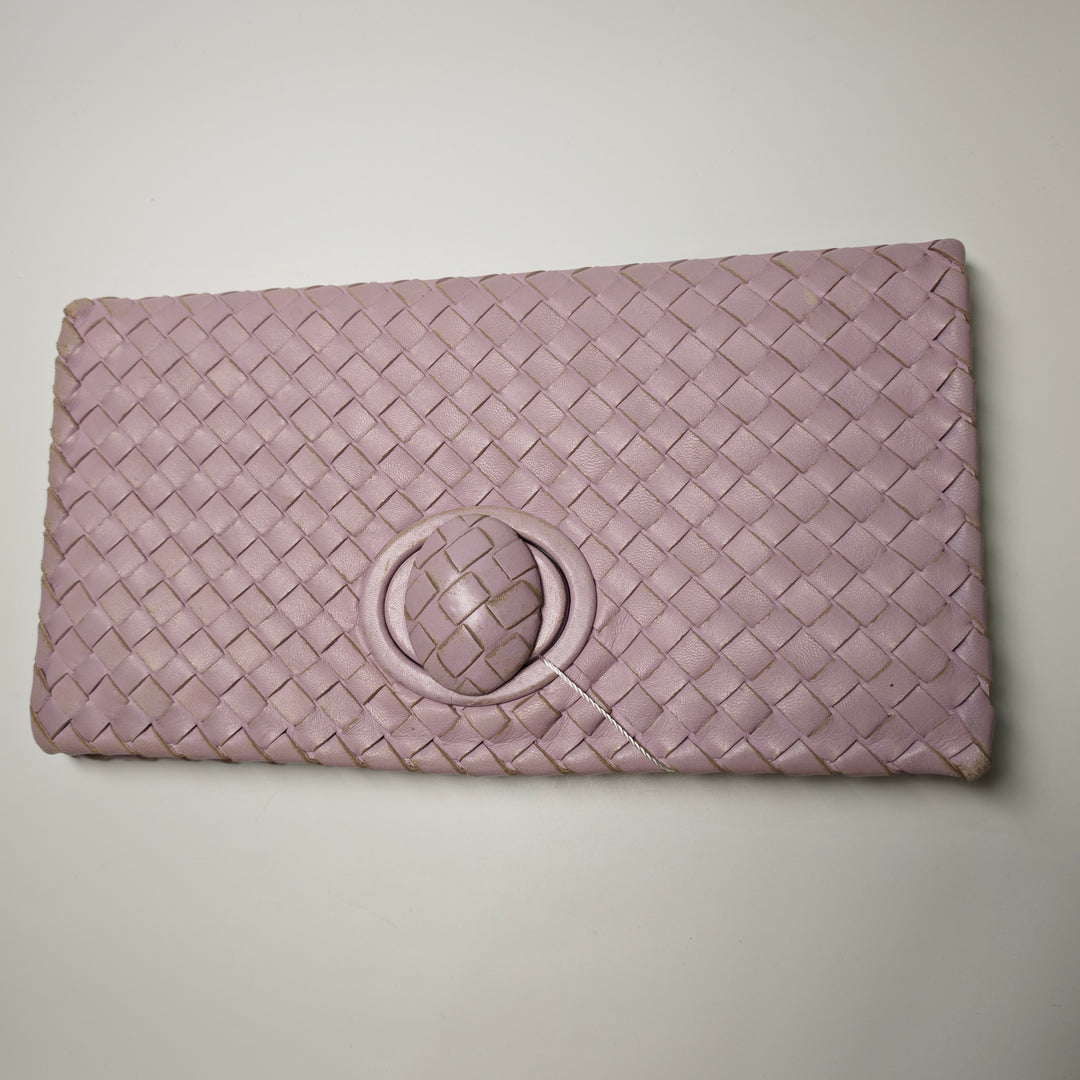 Bottega Veneta Nappa Intrecciato Turn Lock Pochette