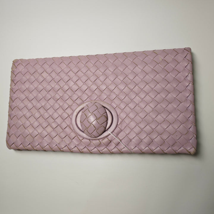 Bottega Veneta Nappa Intrecciato Turn Lock Pochette
