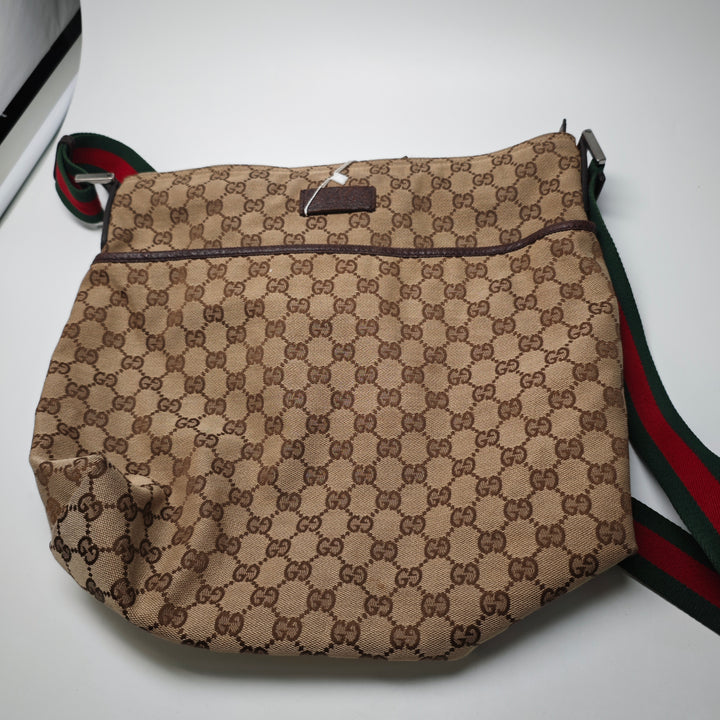 Gucci GG Toile Web Sac porté croisé