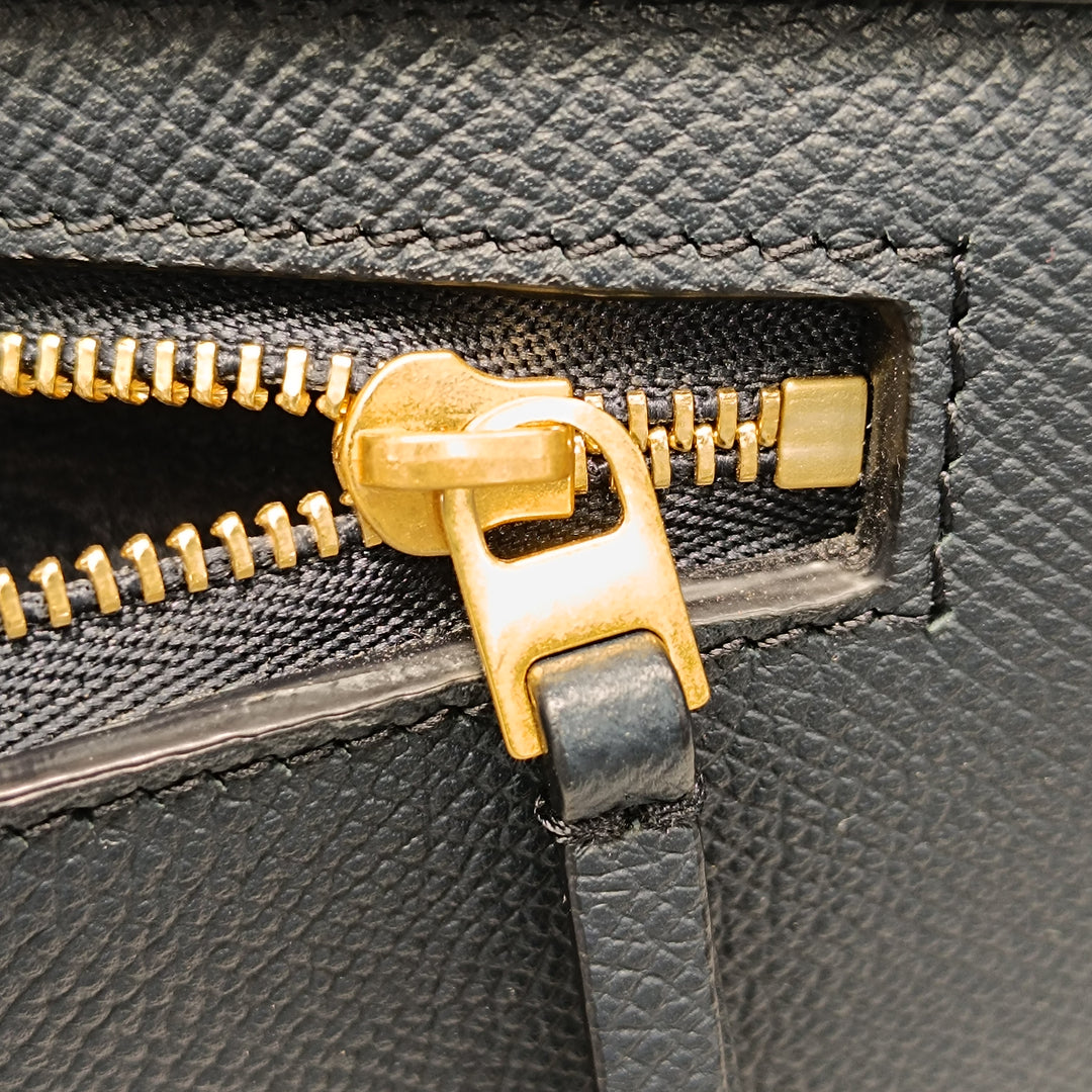 Celine Mini Cuir de veau grainé Sac ceinture