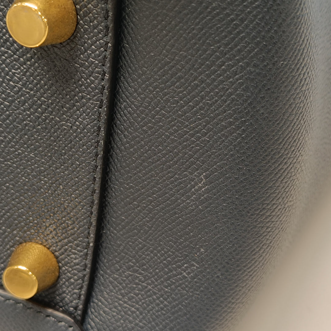 Celine Mini Cuir de veau grainé Sac ceinture