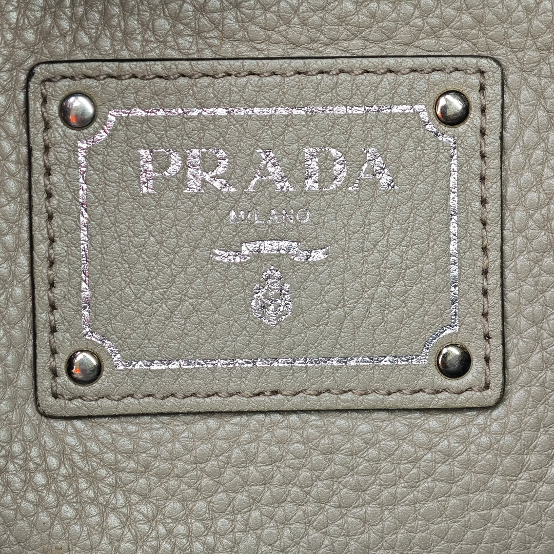 Prada Vitello Daino Double Handle Sac