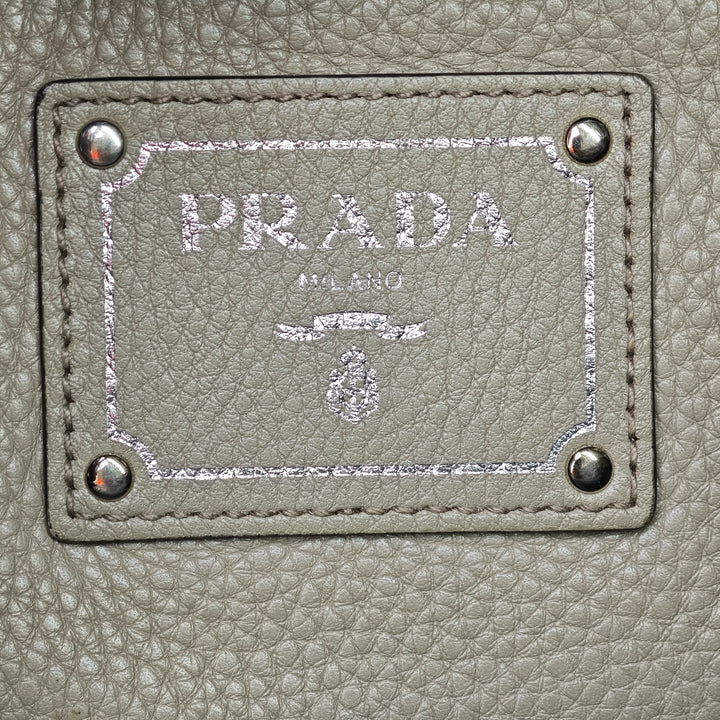 Prada Vitello Daino Double Handle Sac