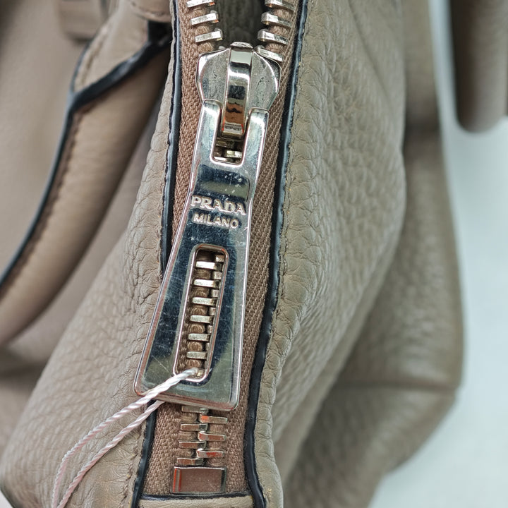 Prada Vitello Daino Double Handle Sac